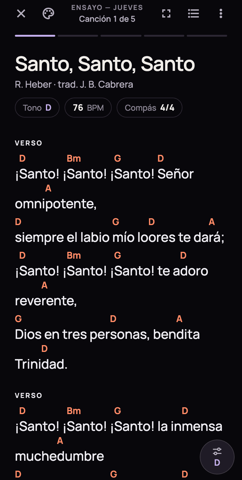 Intérprete de Sonli en el celular, con letra y acordes